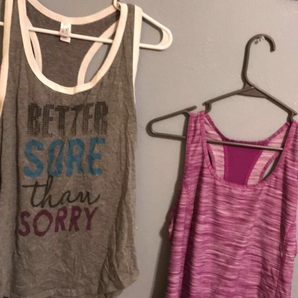 Athletic tank tops!